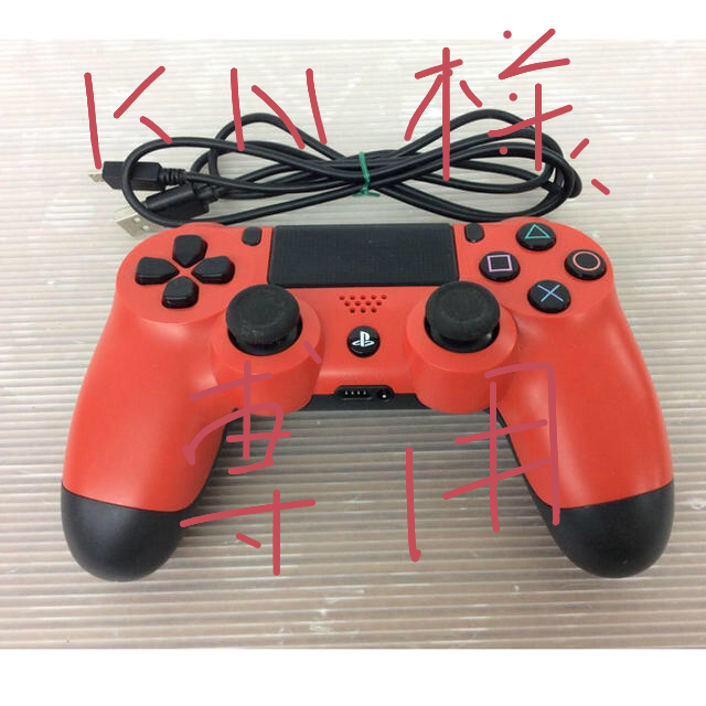 Playstation4 Ps4 コントローラー Cuh Zct1j 赤 レッドec25 002jy E1の通販 By Sasago S Shop プレイステーション4ならラクマ