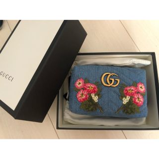 Gucci - GUCCI グッチ GGマーモント日本限定 デニム コスメティック