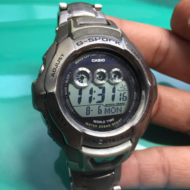 G-SHOCK - 送料込み チタン製 タフソーラー 電波時計 メタル G-SHOCKの
