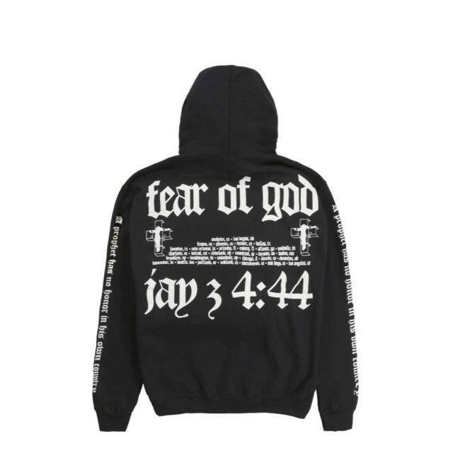 Fear of God JAY-Z 4:44 TOUR Hoodie パーカ- | フリマアプリ ラクマ