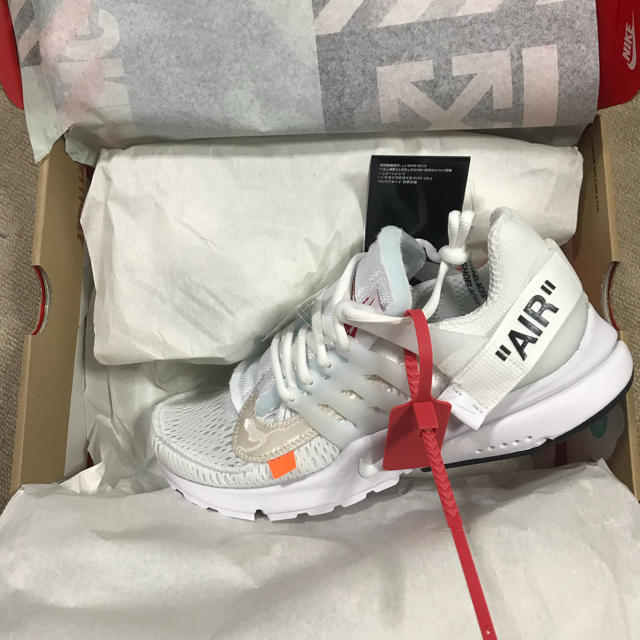 色々な NIKE - 27cm エアプレストX オフホワイト ナイキ スニーカー 色々な NIKE - 27cm エアプレストX オフホワイト ナイキ スニーカー