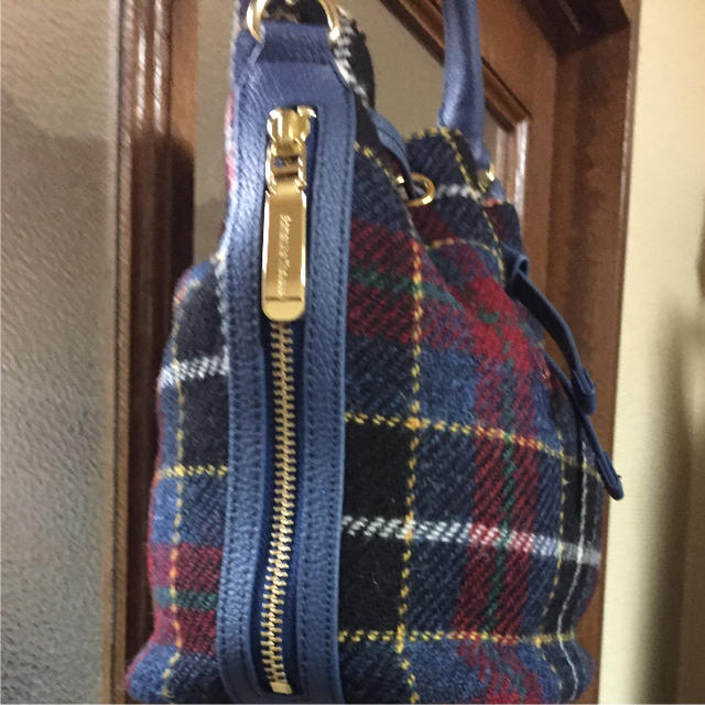 Samantha Thavasa(サマンサタバサ)のサマンサタバサ×ハリスツイードショルダーバッグ レディースのバッグ(ショルダーバッグ)の商品写真