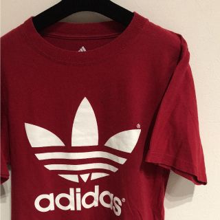 アディダス(adidas)のadidas 定番 ビッグロゴT USAサイズ Ｓ(Tシャツ/カットソー(半袖/袖なし))