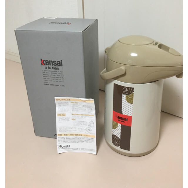 KANSAI エアーポット インテリア/住まい/日用品のキッチン/食器(その他)の商品写真