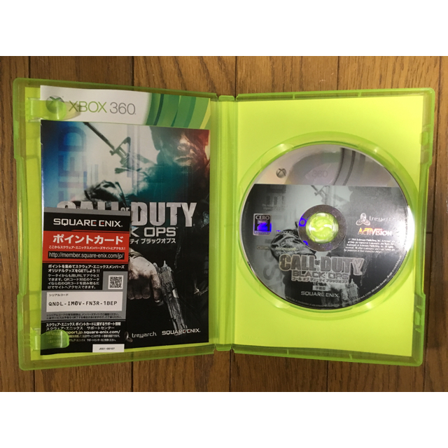 Microsoft(マイクロソフト)のstraship様専用、ブラックオプス xbox360 エンタメ/ホビーのゲームソフト/ゲーム機本体(家庭用ゲームソフト)の商品写真