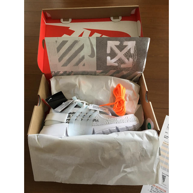 オフホワイト ナイキ エア プレスト NIKE AIR PRESTO 27cm