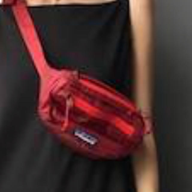 L'Appartement DEUXIEME CLASSE(アパルトモンドゥーズィエムクラス)のパタゴニア ヒップバッグ 赤 レディースのバッグ(ボディバッグ/ウエストポーチ)の商品写真