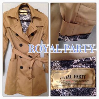 ロイヤルパーティー(ROYAL PARTY)のROYALPARTY❤️トレンチコート(トレンチコート)