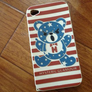 ヒステリックグラマー(HYSTERIC GLAMOUR)のHYS ☆ iPhoneケース(モバイルケース/カバー)