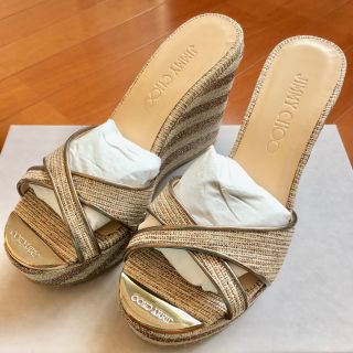 ジミーチュウ(JIMMY CHOO)のジミーチュウ35新品未使用☆箱入り(サンダル)