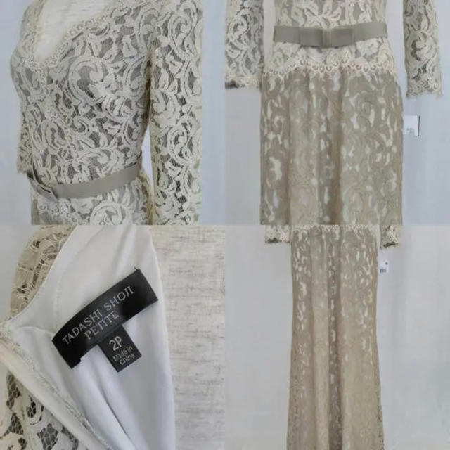 タダシショージ Tadashi shoji 総レース 七分袖 ドレス タダシショージ Tadashi shoji 総レース 七分袖 ドレス