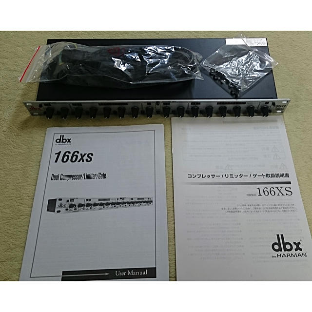 DBX 166XS ステレオコンプレッサー 楽器のレコーディング/PA機器(エフェクター)の商品写真