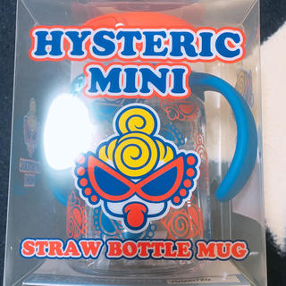 ヒステリックミニ(HYSTERIC MINI)の新品！ヒスミニ 総柄ストローボトルマグ(マグカップ)