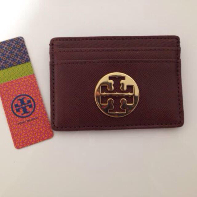 Tory Burch(トリーバーチ)の【値下げしました】トリーバーチ カードケース ブラウン レディースのファッション小物(名刺入れ/定期入れ)の商品写真