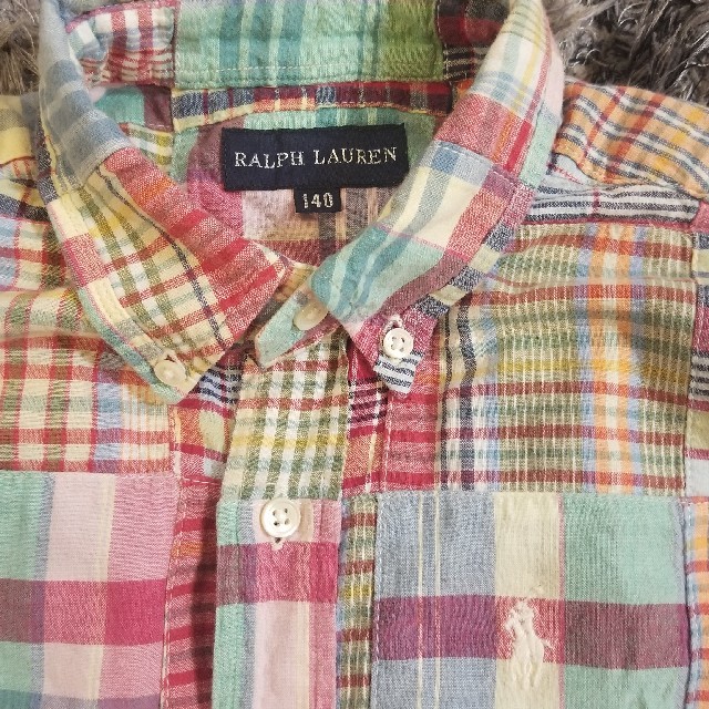 Ralph Lauren(ラルフローレン)のラルフローレン　チェックシャツ キッズ/ベビー/マタニティのキッズ服男の子用(90cm~)(ブラウス)の商品写真