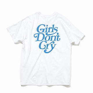 ビームス(BEAMS)のGirls Don’t Cry Logo Tee - Blue XLサイズ(Tシャツ/カットソー(半袖/袖なし))