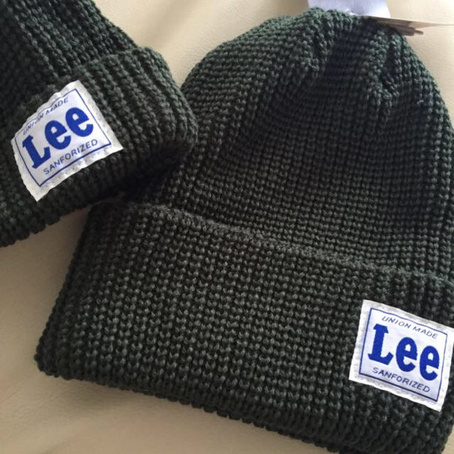 Lee(リー)のyuuca様♡専用Leeニットワッチ大人 レディースの帽子(ニット帽/ビーニー)の商品写真