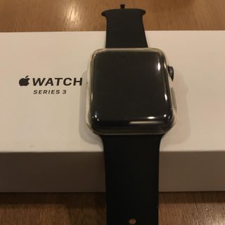 アップルウォッチ(Apple Watch)のApple Watch series3 42mm GPS(腕時計(デジタル))