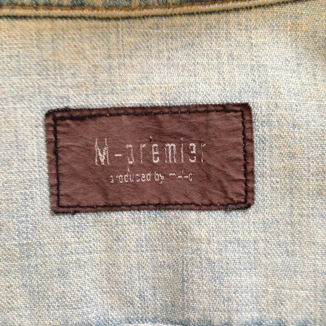 M-premier(エムプルミエ)のM-premier  Ｇジャン レディースのジャケット/アウター(Gジャン/デニムジャケット)の商品写真