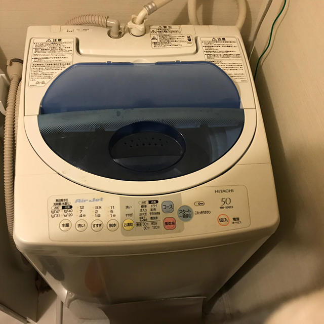 日立(ヒタチ)の日立 洗濯機  2007年に購入 NW-500FX スマホ/家電/カメラの生活家電(洗濯機)の商品写真