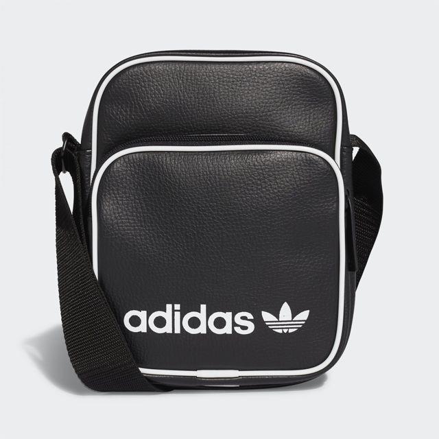 adidas(アディダス)の黒【新品/即発送】adidas オリジナルス ショルダー ミニバッグ ビンテージ レディースのバッグ(メッセンジャーバッグ)の商品写真