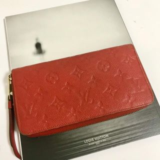 ルイヴィトン(LOUIS VUITTON)の【良品・値下げ】ルイ・ヴィトン アンプラント ジッピー長財布(財布)