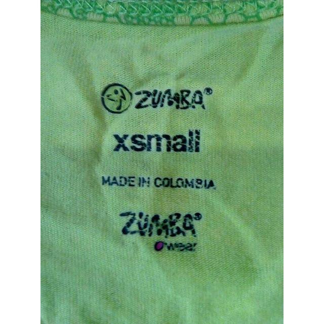 Zumba(ズンバ)のZUMBA ズンバ タンク イエロー XSサイズ レディースのトップス(タンクトップ)の商品写真