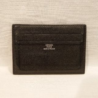 エルメス(Hermes)の【JAY様専用】エルメス　カードケース　シチズン·ツイル　黒(名刺入れ/定期入れ)