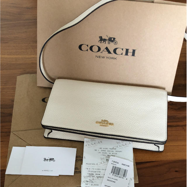 クラッチ新品 未使用 COACH コーチ ショルダーバッグ クラッチ