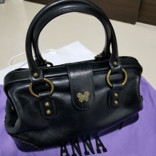 アナスイ(ANNA SUI)の【お値下げしました♡】ANNA SUI　ドクターズバック　ブラック(ハンドバッグ)