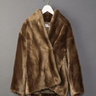 ビューティアンドユースユナイテッドアローズ(BEAUTY&YOUTH UNITED ARROWS)のFAKE MINK FUR COAT/ｺｰﾄ (毛皮/ファーコート)