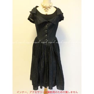 ヴィヴィアン(Vivienne Westwood) インナー ひざ丈ワンピース