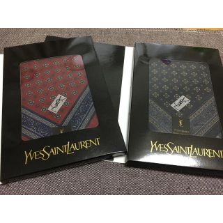 サンローラン(Saint Laurent)のちょれぎ様専用★Yves Saint Laurent  ハンカチセット(ハンカチ/ポケットチーフ)