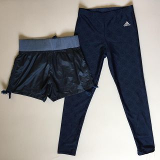 アディダス(adidas)のadidas レディース トレーニング用ショーツ・タイツ セット(ウェア)