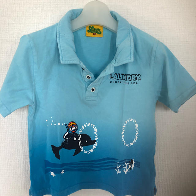 LAUNDRY(ランドリー)のLAUNDRYのポロシャツ 子供Mサイズ キッズ/ベビー/マタニティのキッズ服男の子用(90cm~)(Tシャツ/カットソー)の商品写真