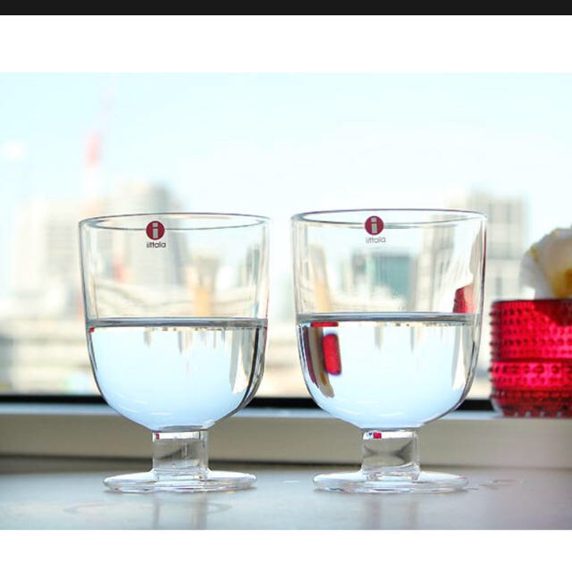 新品未使用 イッタラ レンピ 4個セット ワイングラス  デザートグラス