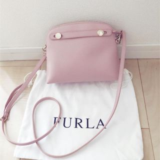 フルラ(Furla)のFURLA パイパー ショルダー ピンクベージュ(ショルダーバッグ)