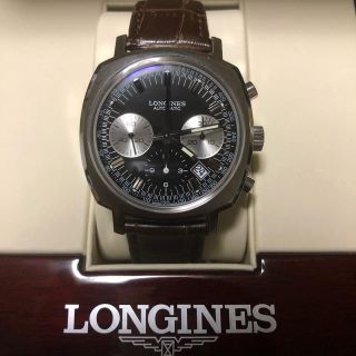 ロンジン(LONGINES)のキッパー様専用LONGINES ロンジン 1973 復刻 クロノグラフ 美品(腕時計(アナログ))