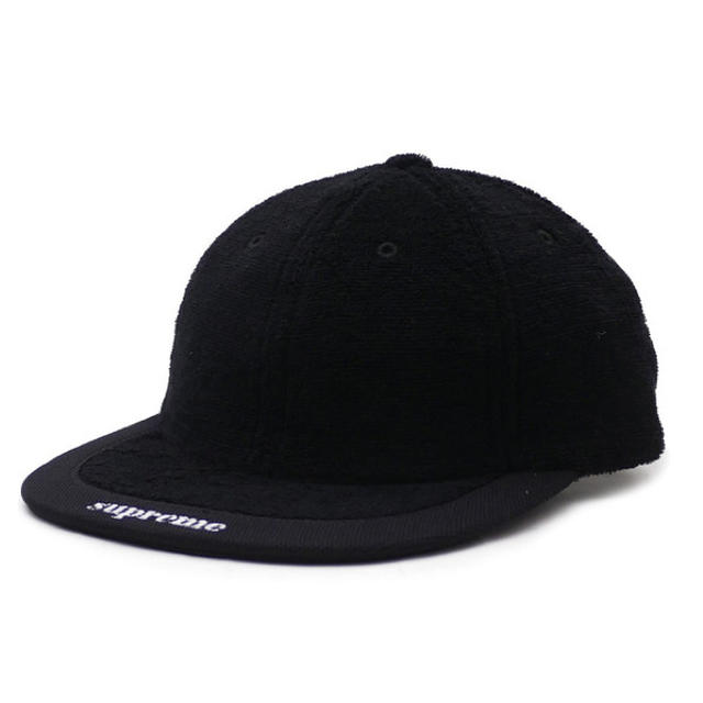 SUPREME(シュプリーム) Terry Visor Logo BLACK