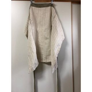 ネストローブ(nest Robe)の【未使用】ネストローブ✩エプロン✩ストライプ(ロングワンピース/マキシワンピース)