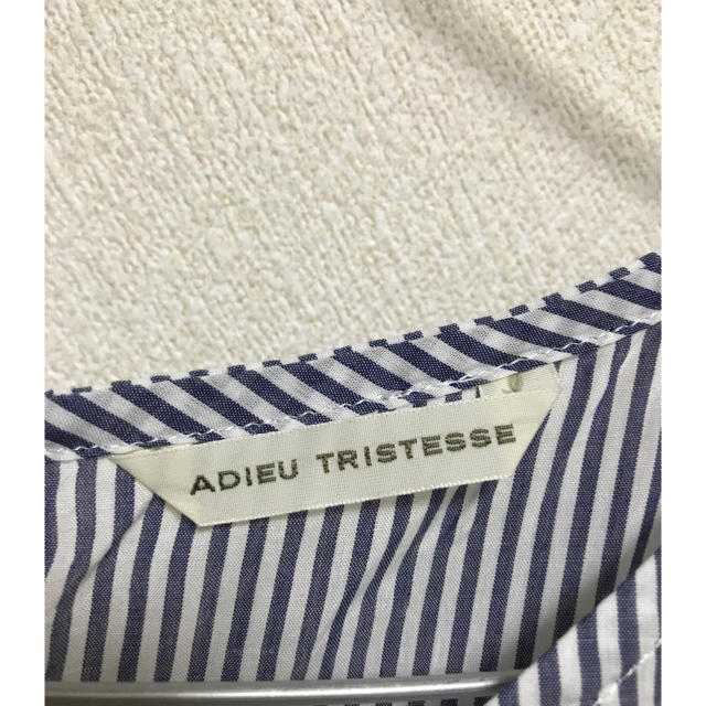 ADIEU TRISTESSE(アデュートリステス)のADIEU TRISTESSE ブラウス　値下げ レディースのトップス(シャツ/ブラウス(長袖/七分))の商品写真