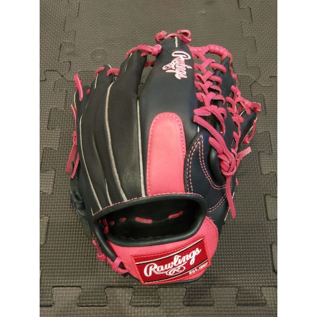 Rawlings(ローリングス)の【お盆値下げ！】ローリングス ソフトボール用オールラウンドグラブ 軟式野球OK！ スポーツ/アウトドアの野球(グローブ)の商品写真