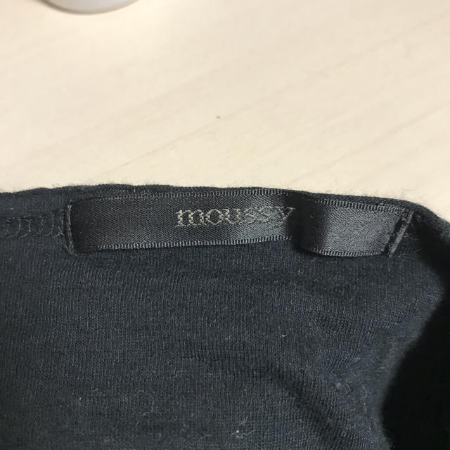 moussy(マウジー)のmoussy ショート丈  Tシャツ  送料込み。 レディースのトップス(Tシャツ(半袖/袖なし))の商品写真