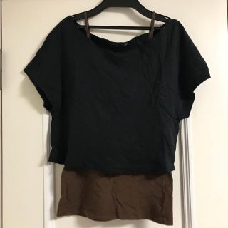 マウジー(moussy)のmoussy ショート丈  Tシャツ  送料込み。(Tシャツ(半袖/袖なし))