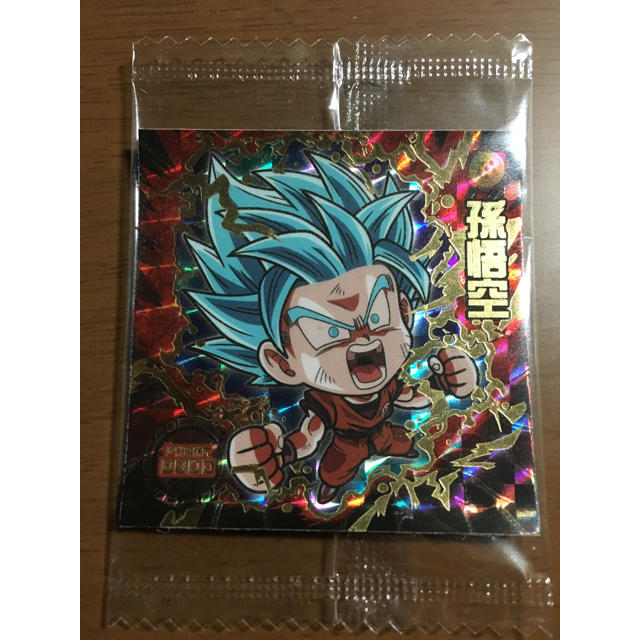 未開封品】ドラゴンボール ウエハース シール 孫悟空 W4-06 SGR