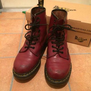 ドクターマーチン(Dr.Martens)のお値下げ！Dr.Martins＊8ホールブーツ(ローファー/革靴)