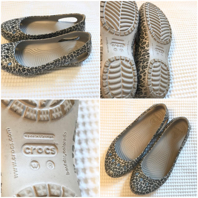 crocs(クロックス)のcrocs クロックス カディ レオパード W8 レディースの靴/シューズ(サンダル)の商品写真