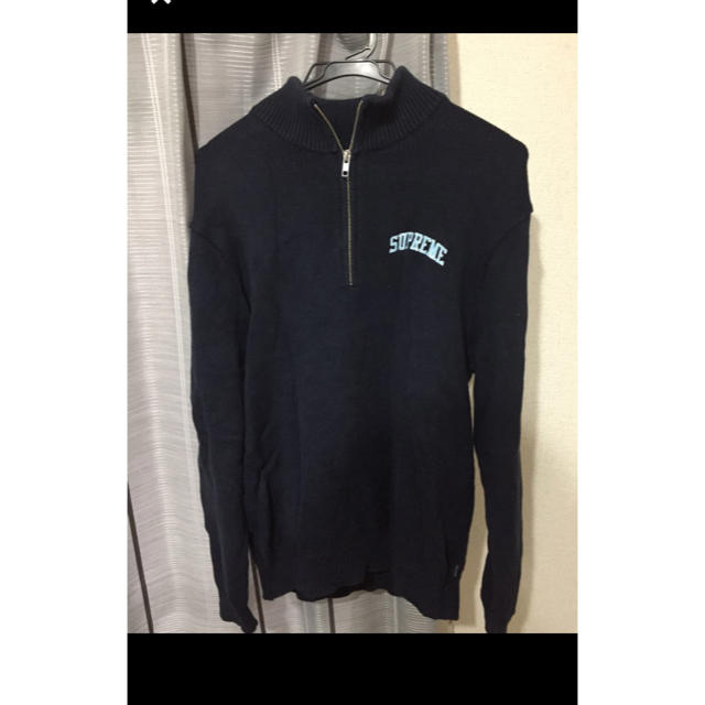 supreme half zip mock neck ニット  Tシャツ