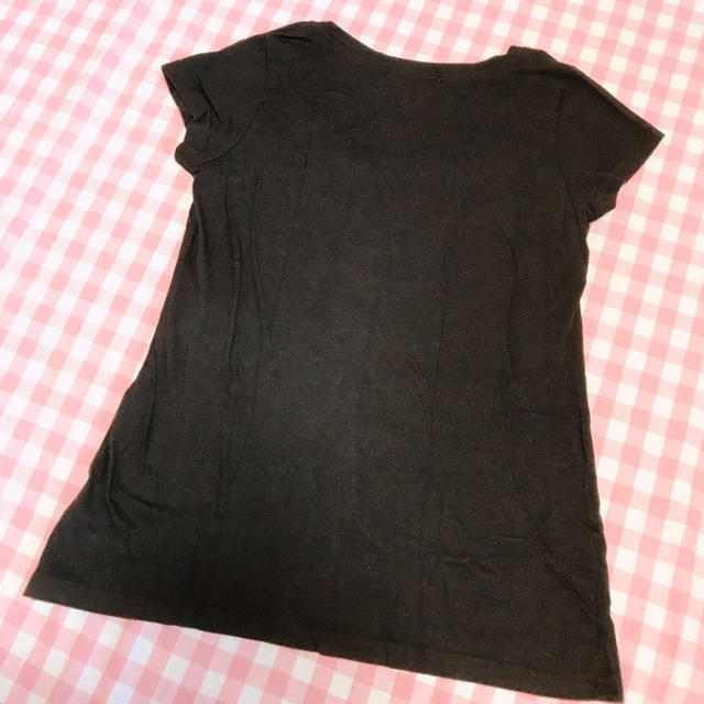 JAYRO(ジャイロ)のJAYRO 英字プリントTシャツ 黒色 レディースのトップス(Tシャツ(半袖/袖なし))の商品写真