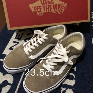 ヴァンズ(VANS)のVANS OLD SKOOL 23.5新品バンズオールドスクールベージュ(スニーカー)